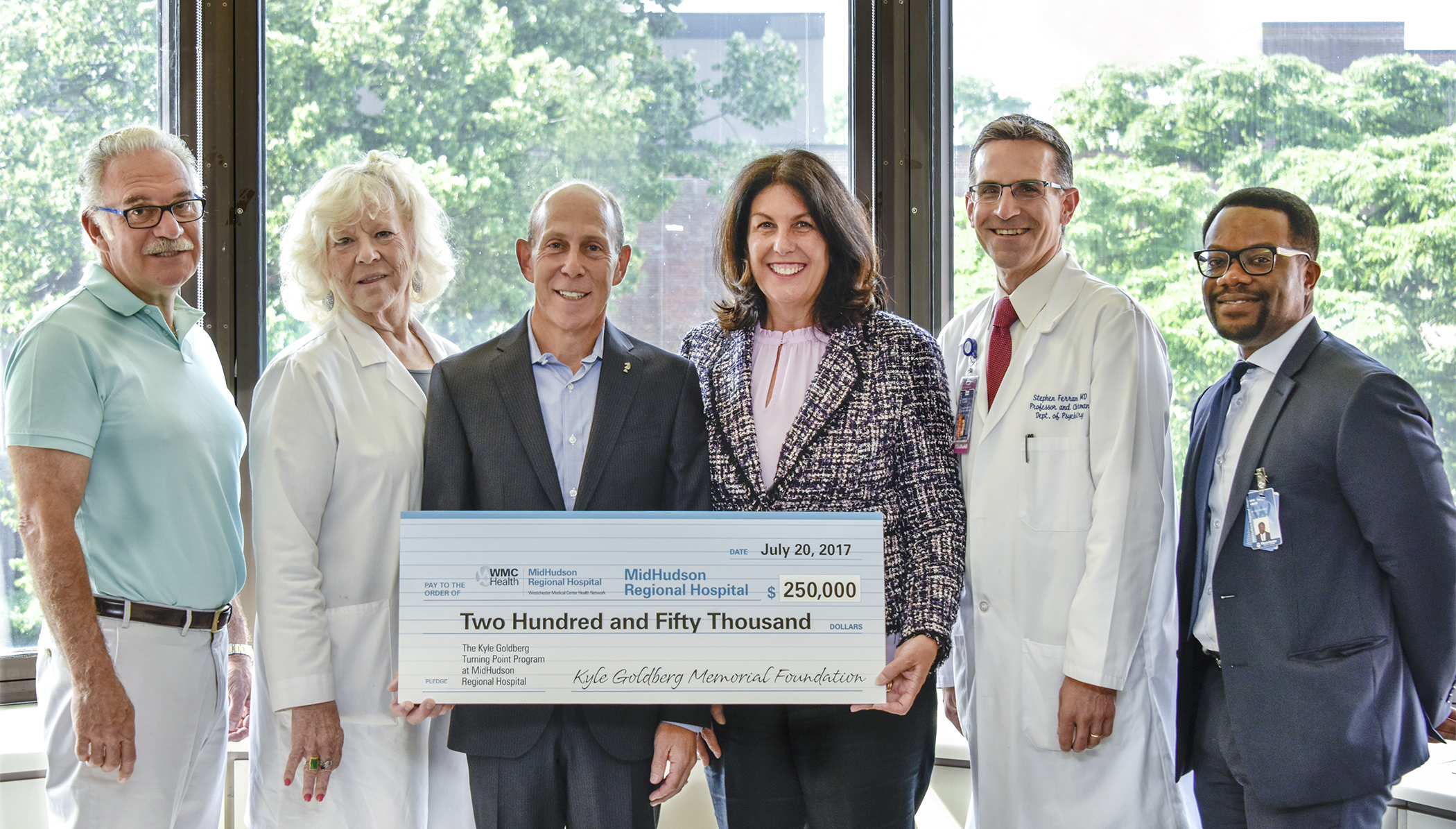 Foundation Announces Donation For Renaming of Mid Hudson Treatment Center